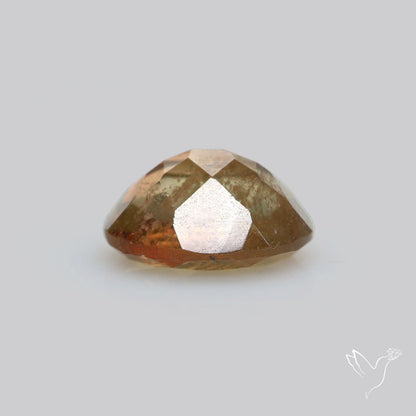 Faceted Andesine Gemstone Sunstone