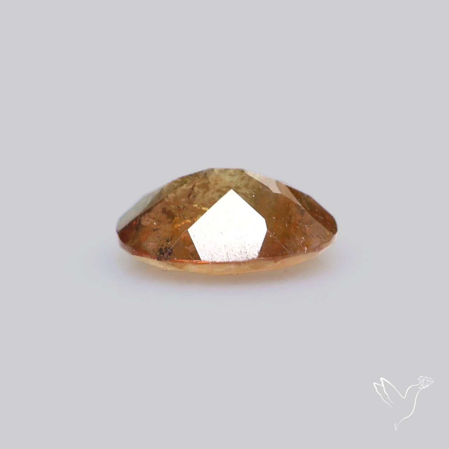 Faceted Andesine Gemstone Sunstone