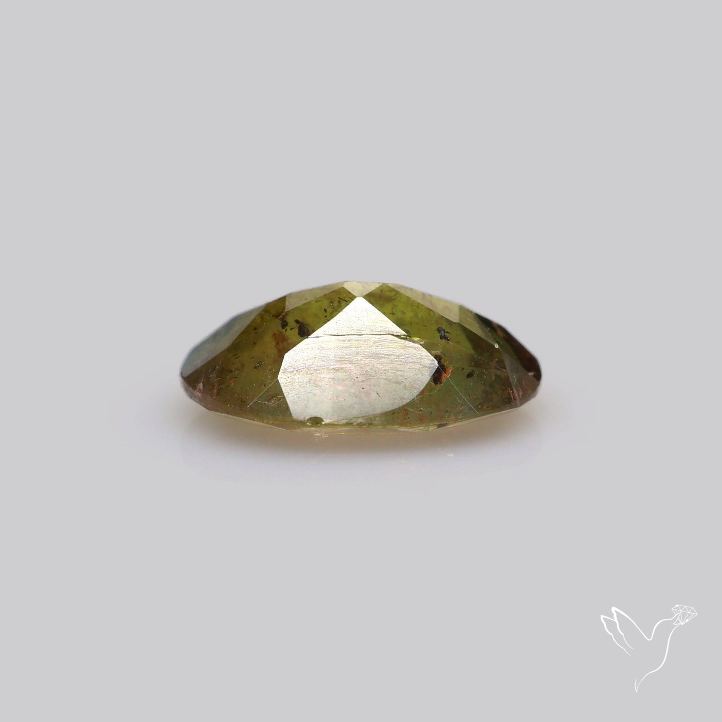 Faceted Andesine Gemstone Sunstone