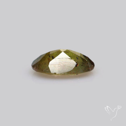 Faceted Andesine Gemstone Sunstone