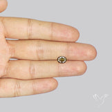 Faceted Andesine Gemstone Sunstone
