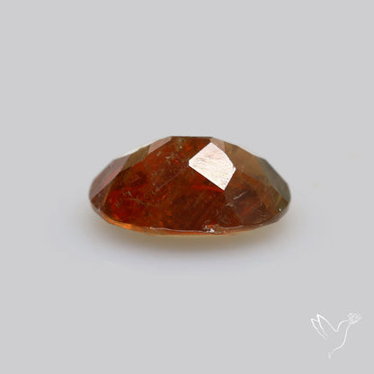 Faceted Andesine Gemstone Sunstone