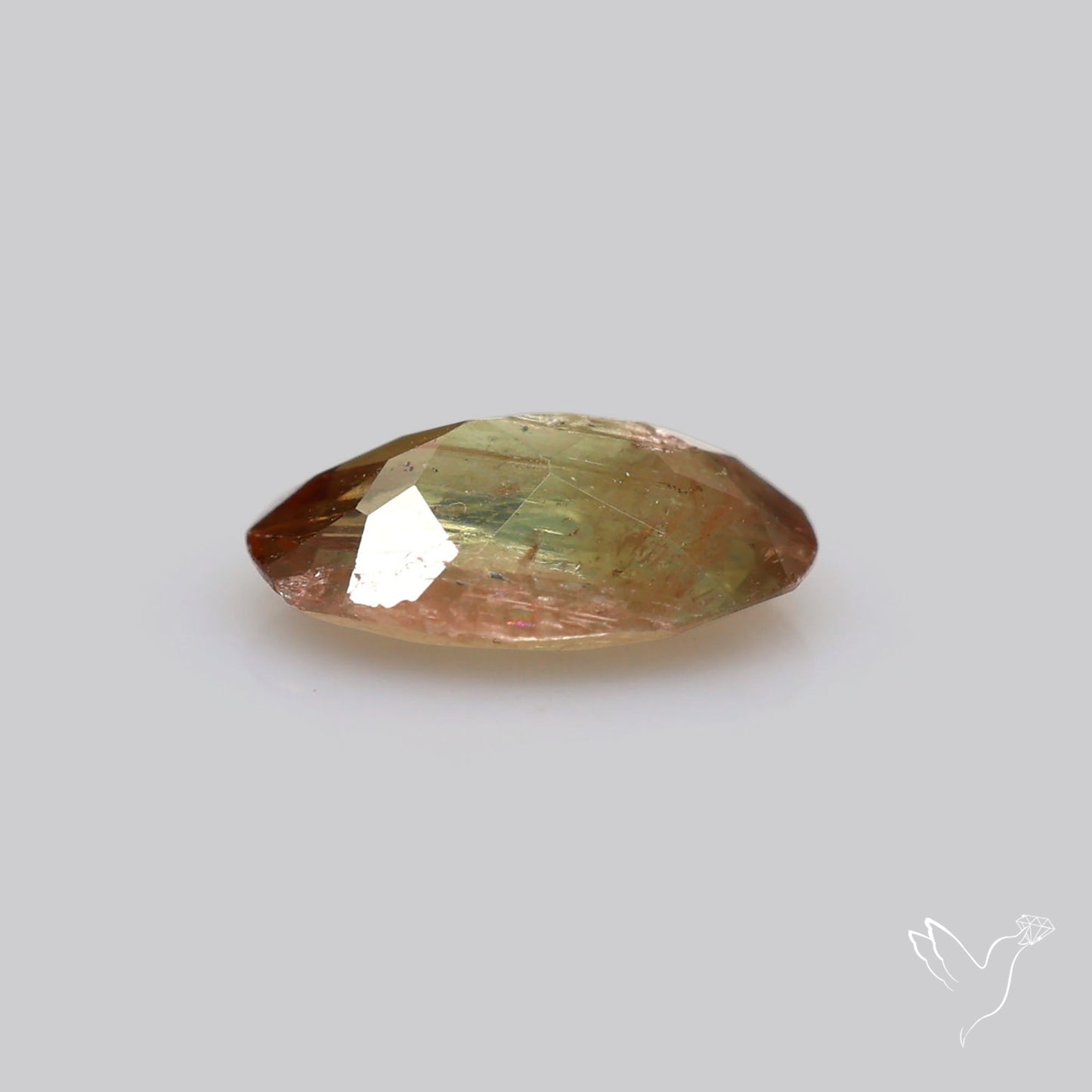 Faceted Andesine Gemstone Sunstone