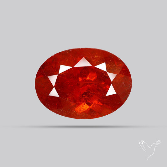 Faceted Spessartite Garnet Rare Orange Garnet Gemstone
