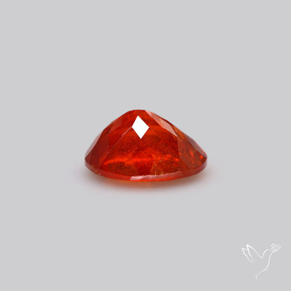 Faceted Spessartite Garnet Rare Orange Garnet Gemstone