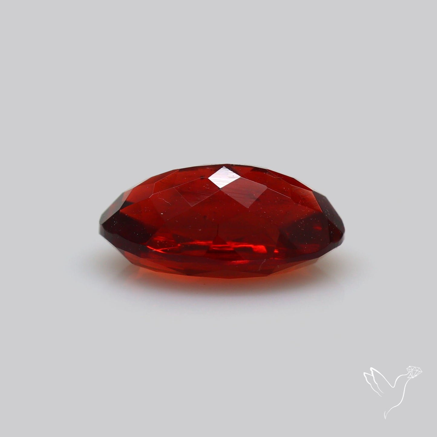 Faceted Spessartite Garnet Rare Orange Garnet Gemstone