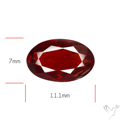 Faceted Spessartite Garnet Rare Orange Garnet Gemstone