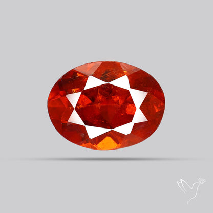 Faceted Spessartite Garnet Rare Orange Garnet Gemstone