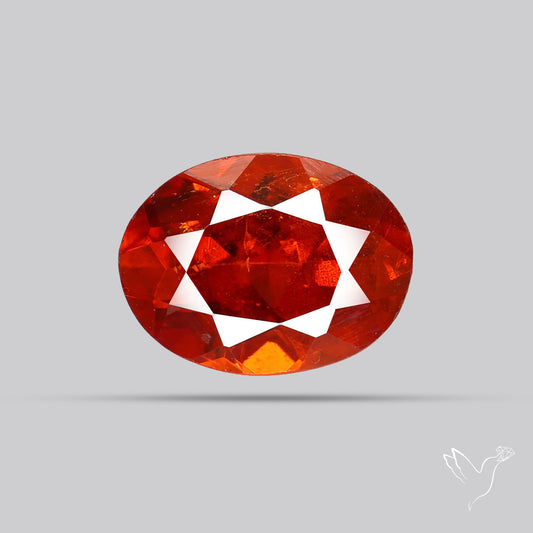 Faceted Spessartite Garnet Rare Orange Garnet Gemstone