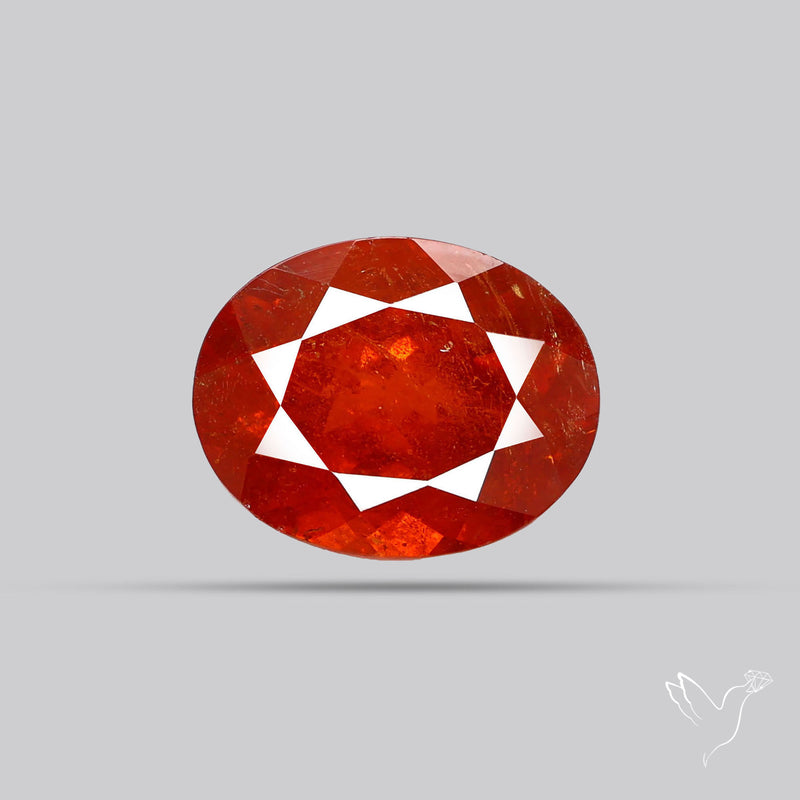 Faceted Spessartite Garnet Rare Orange Garnet Gemstone