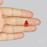 Faceted Spessartite Garnet Rare Orange Garnet Gemstone