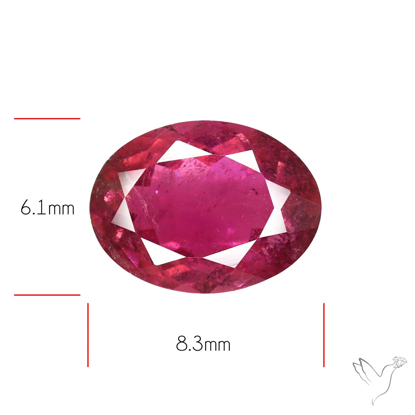 Faceted Pink Tourmaline