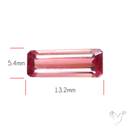 Faceted Pink Tourmaline