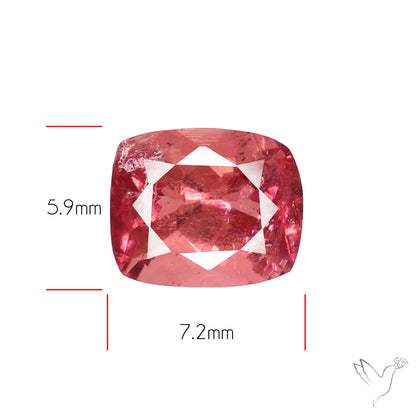 Faceted Pink Tourmaline