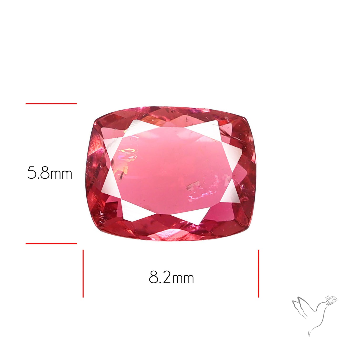 Faceted Pink Tourmaline