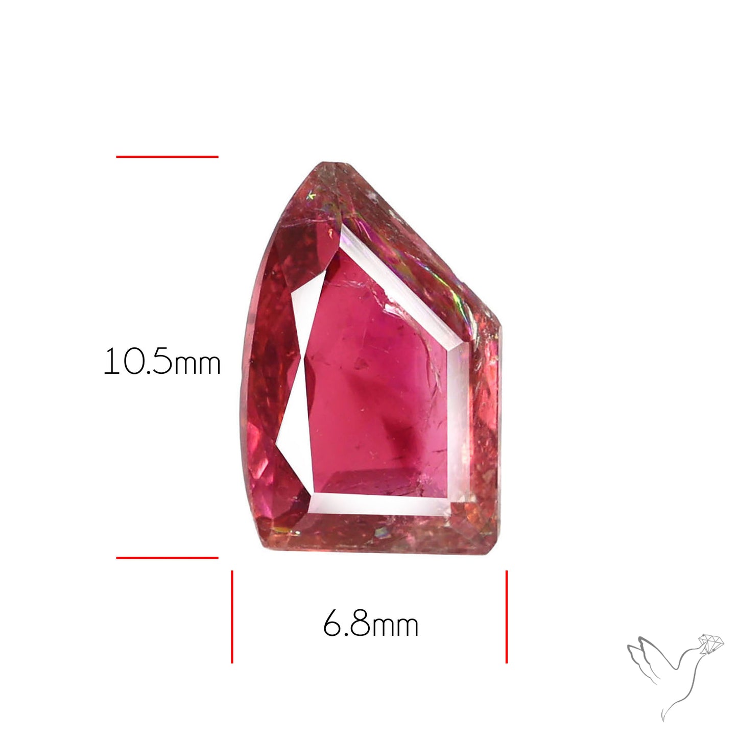 Faceted Pink Tourmaline