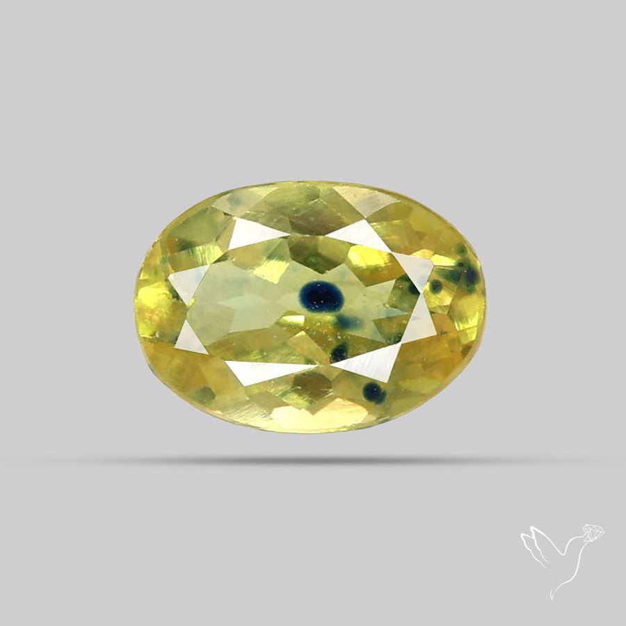 Faceted Songea Sapphire Small