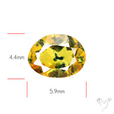Faceted Songea Sapphire Small