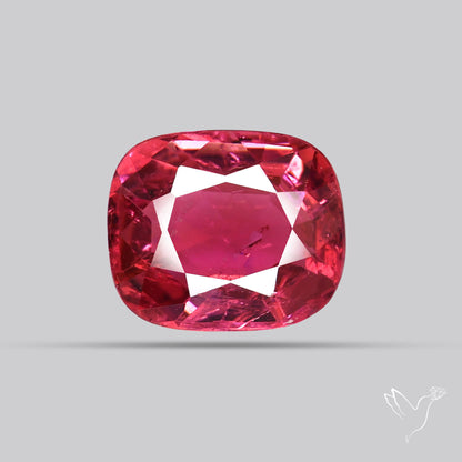 Faceted Rubellite Pink Tourmaline