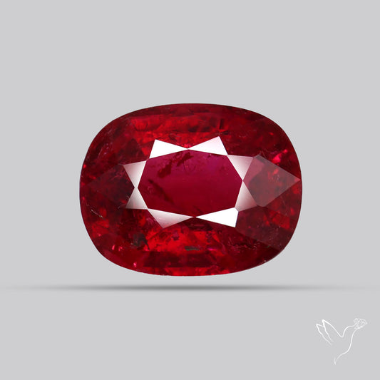 Faceted Rubellite Pink Tourmaline