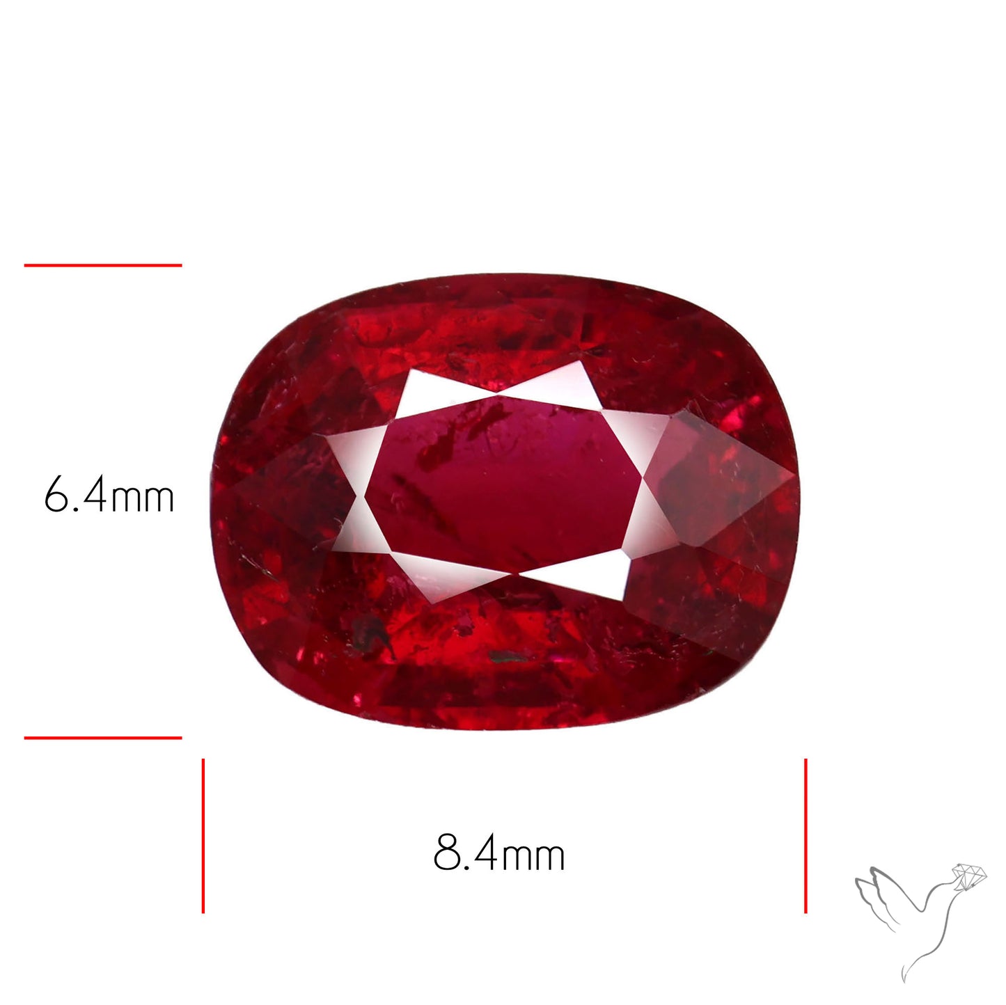Faceted Rubellite Pink Tourmaline