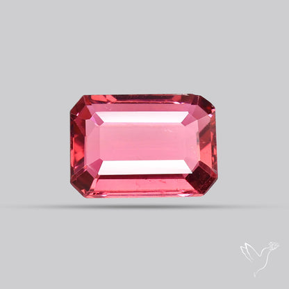 Faceted Rubellite Pink Tourmaline