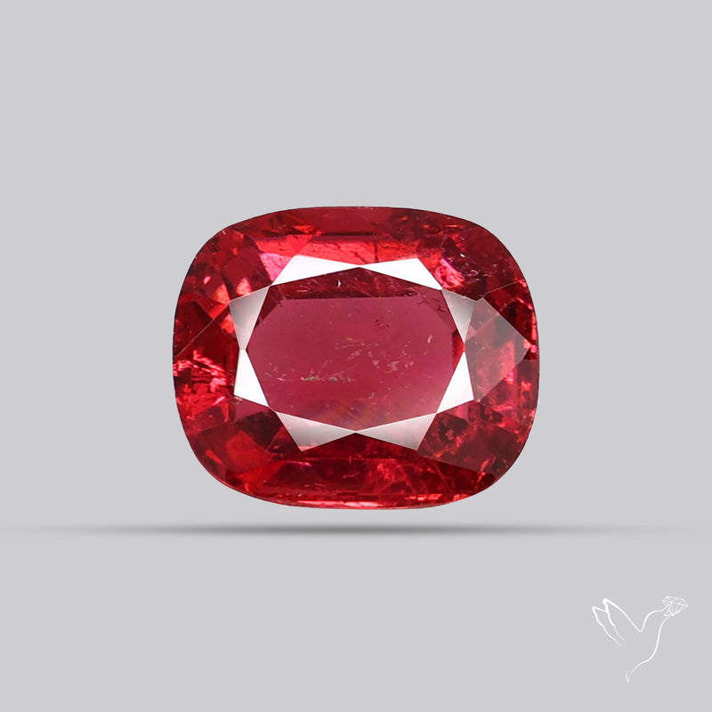 Faceted Rubellite Pink Tourmaline