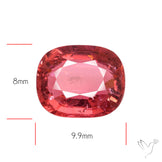 Faceted Rubellite Pink Tourmaline