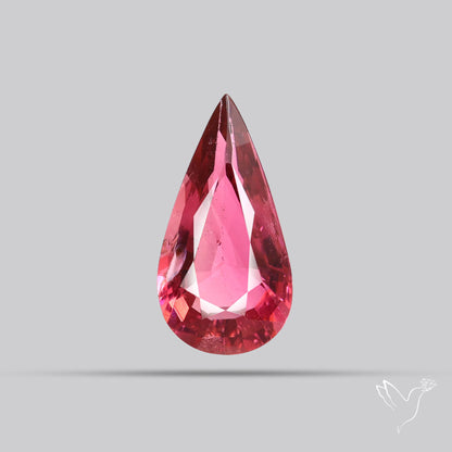 Faceted Rubellite Pink Tourmaline
