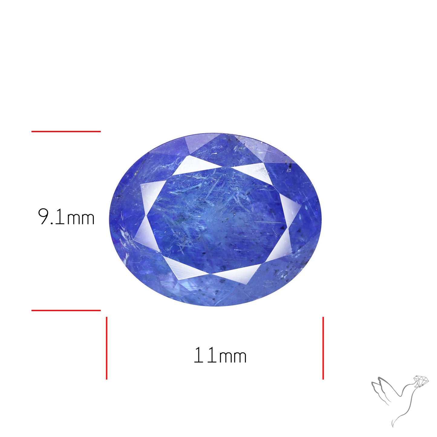 Faceted Tanzanite