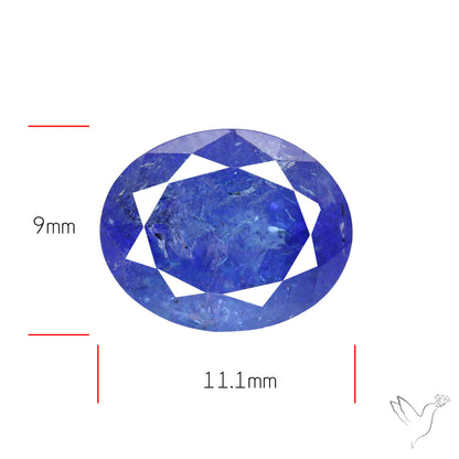 Faceted Tanzanite