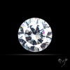 Faceted White Cubic Zirconia