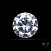 Faceted White Cubic Zirconia