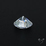 Faceted White Cubic Zirconia