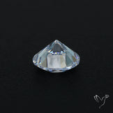 Faceted White Cubic Zirconia