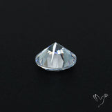 Faceted White Cubic Zirconia