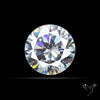 Faceted White Cubic Zirconia