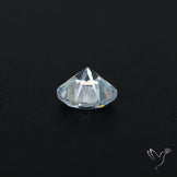 Faceted White Cubic Zirconia
