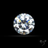 Faceted White Cubic Zirconia
