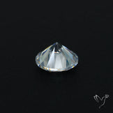 Faceted White Cubic Zirconia