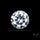 Faceted White Cubic Zirconia