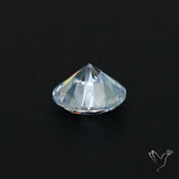 Faceted White Cubic Zirconia