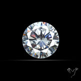 Faceted White Cubic Zirconia