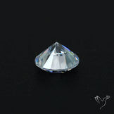 Faceted White Cubic Zirconia