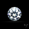 Faceted White Cubic Zirconia