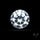 Faceted White Cubic Zirconia