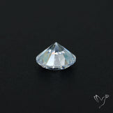 Faceted White Cubic Zirconia
