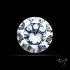 Faceted White Cubic Zirconia