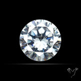 Faceted White Cubic Zirconia