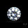 Faceted White Cubic Zirconia